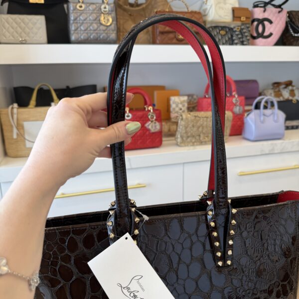 Christian Louboutin N/S Cabata Zipped Embossed Tote Bag