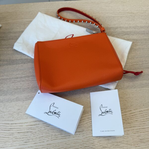 Christian Louboutin Mini Cabata Studded Leather Clutch