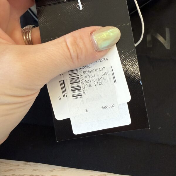 Givenchy Black Voyou Small Leather Pouch