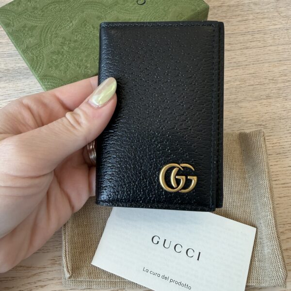 Gucci GG Marmont Card Case Black