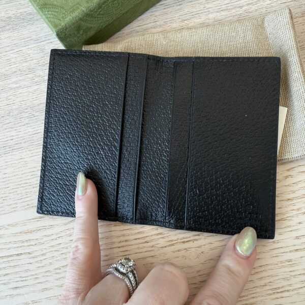 Gucci GG Marmont Card Case Black