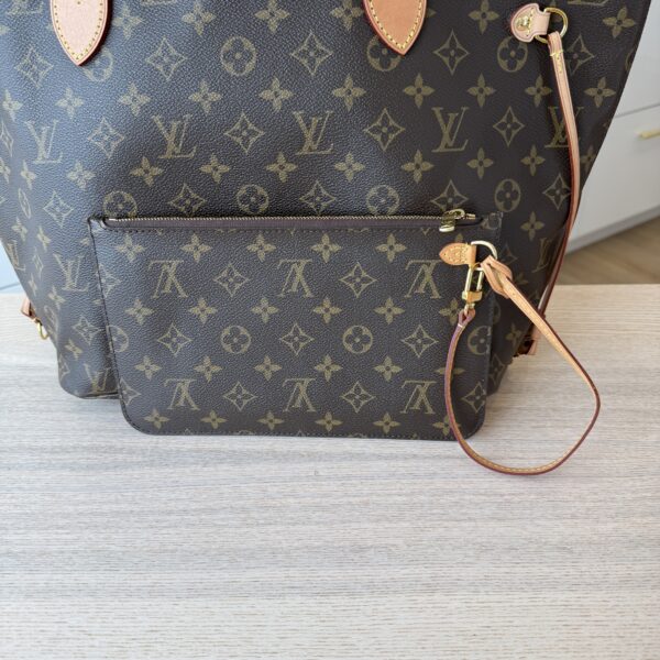 Louis Vuitton Monogram Neverfull MM Beige