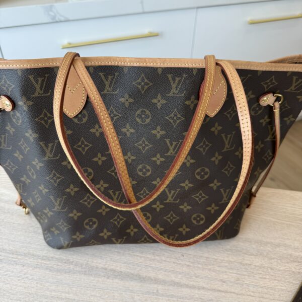 Louis Vuitton Monogram Neverfull MM Beige