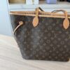 Louis Vuitton Monogram Neverfull MM Beige