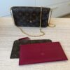 Louis Vuitton Monogram Pochette Felicie Chain Wallet