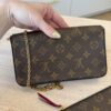 Louis Vuitton Monogram Pochette Felicie Chain Wallet