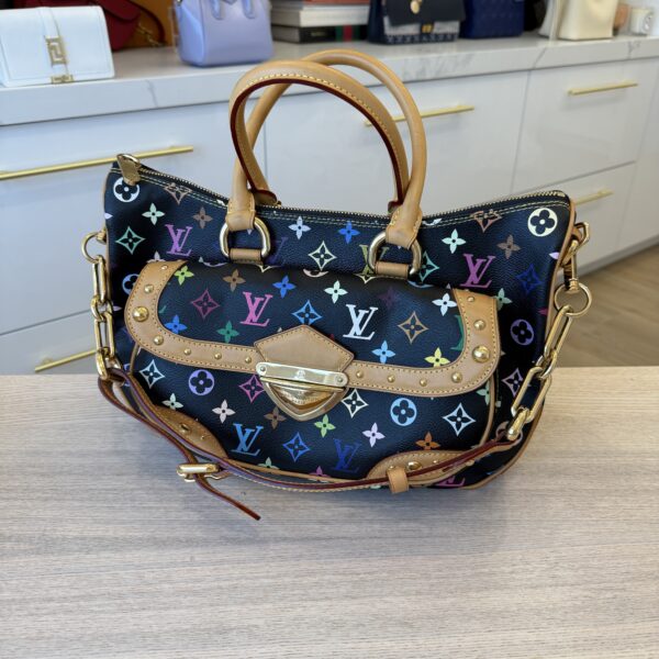 Louis Vuitton Monogram Multicolor Rita Black