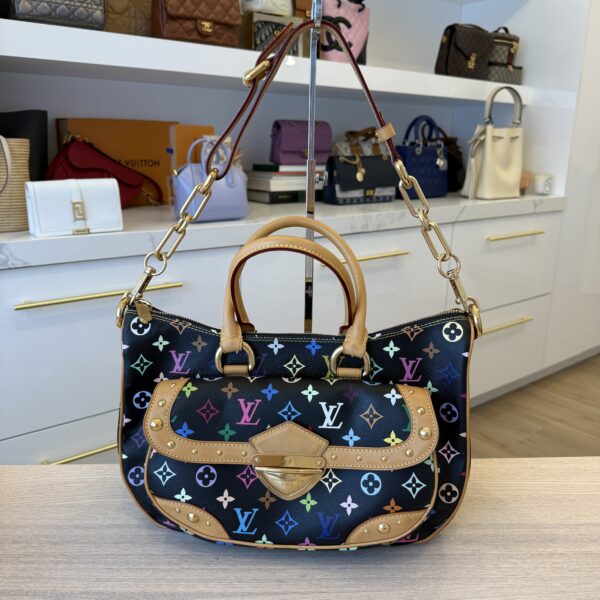Louis Vuitton Monogram Multicolor Rita Black
