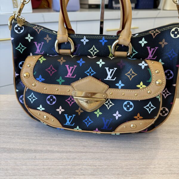 Louis Vuitton Monogram Multicolor Rita Black