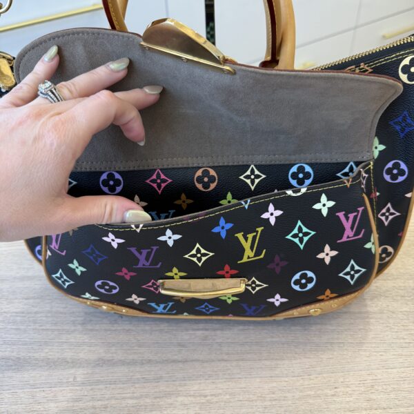 Louis Vuitton Monogram Multicolor Rita Black