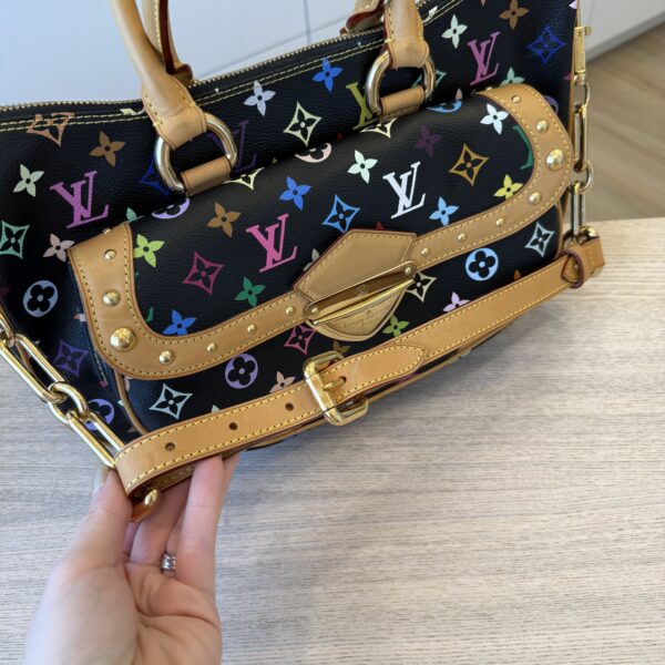 Louis Vuitton Monogram Multicolor Rita Black