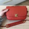 Chanel Multi Pouching Flap With Coin Purse Quilted Calfskin Leather Crossbody Bag