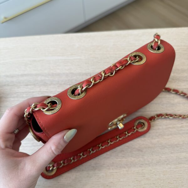 Chanel Multi Pouching Flap With Coin Purse Quilted Calfskin Leather Crossbody Bag