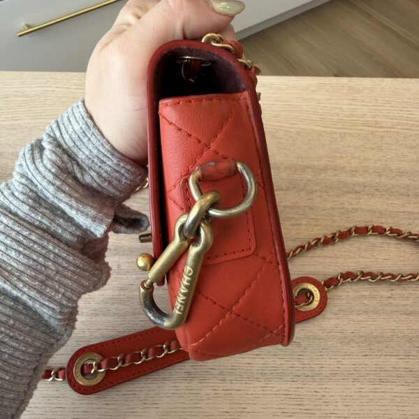 Chanel Multi Pouching Flap With Coin Purse Quilted Calfskin Leather Crossbody Bag