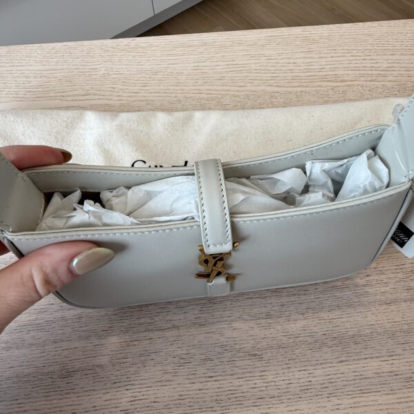 Saint Laurent (YSL) Mini Le 5 À 7 in Smooth Leather