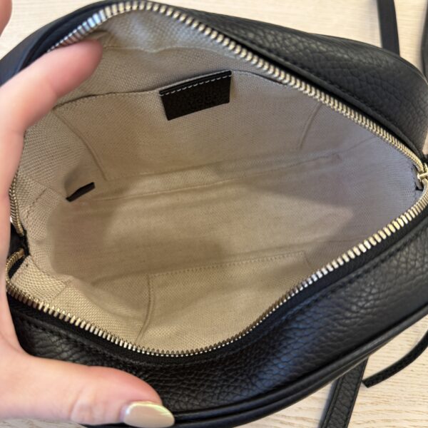 Gucci Calfskin Small Soho Disco Bag Black