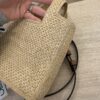 Loewe Paula's Ibiza Logo Convertible Tote Raffia Mini