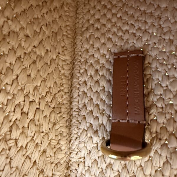 Loewe Paula's Ibiza Logo Convertible Tote Raffia Mini