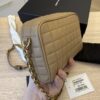Saint Laurent (YSL) Shoulder Bag Cassandre Mini Natural Tan