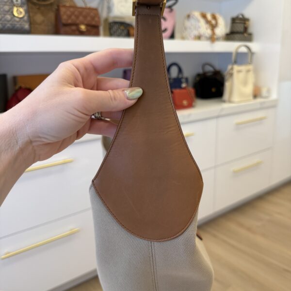 Saint Laurent (YSL) Le 5 A 7 Hobo Bag Desert Dusk and Brick