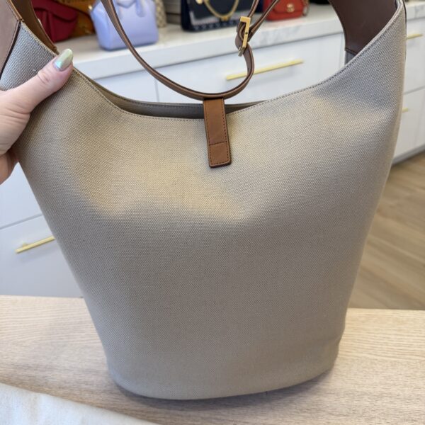 Saint Laurent (YSL) Le 5 A 7 Hobo Bag Desert Dusk and Brick