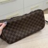 Louis Vuitton Damier Ebene Neverfull MM Rose Ballerine