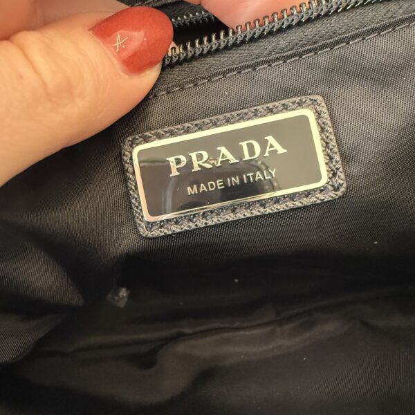 Prada Re-Nylon and Saffiano Leather Belt Bag
