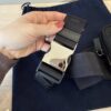 Prada Re-Nylon and Saffiano Leather Belt Bag