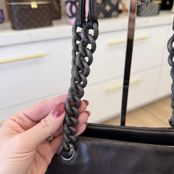 Chanel Caviar Leather Petite Timeless Tote