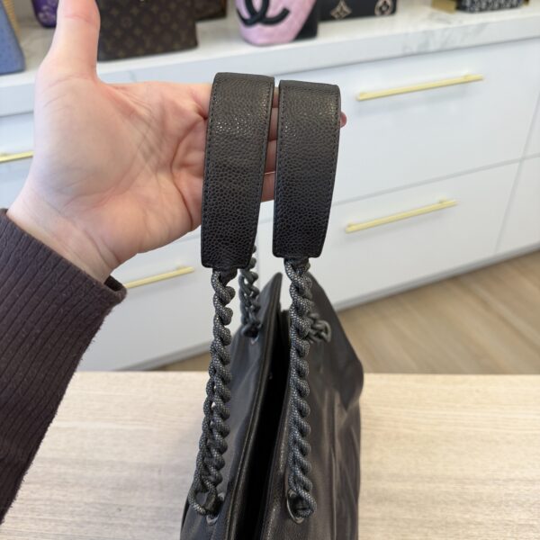 Chanel Caviar Leather Petite Timeless Tote