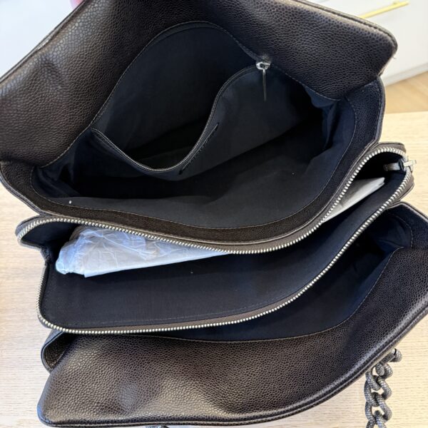 Chanel Caviar Leather Petite Timeless Tote