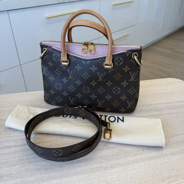 Louis Vuitton Monogram Pallas BB Rose Ballerine