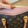 Louis Vuitton Monogram Pallas BB Rose Ballerine