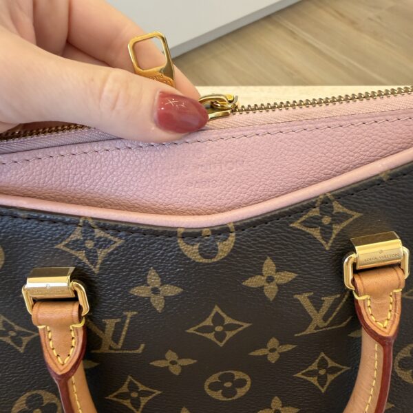 Louis Vuitton Monogram Pallas BB Rose Ballerine