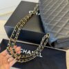 Chanel Caviar Quilted Maxi Single Flap Black Gold Hardware