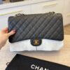 Chanel Caviar Quilted Maxi Single Flap Black Gold Hardware