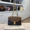 Louis Vuitton Pallas Chain Shoulder Bag Monogram Canvas and Calfskin