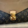 Louis Vuitton Pallas Chain Shoulder Bag Monogram Canvas and Calfskin