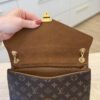 Louis Vuitton Pallas Chain Shoulder Bag Monogram Canvas and Calfskin