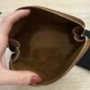 Celine Large Cosmetic Pouch in Triomphe Canvas and Calfskin