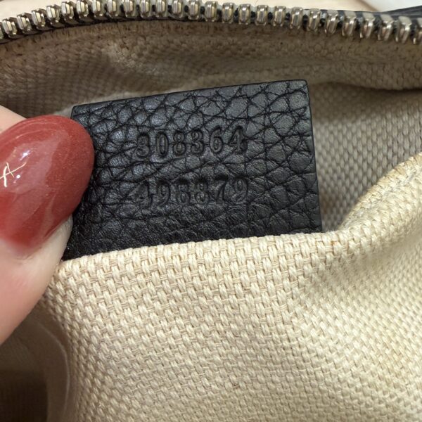 Gucci Calfskin Small Soho Disco Bag Black
