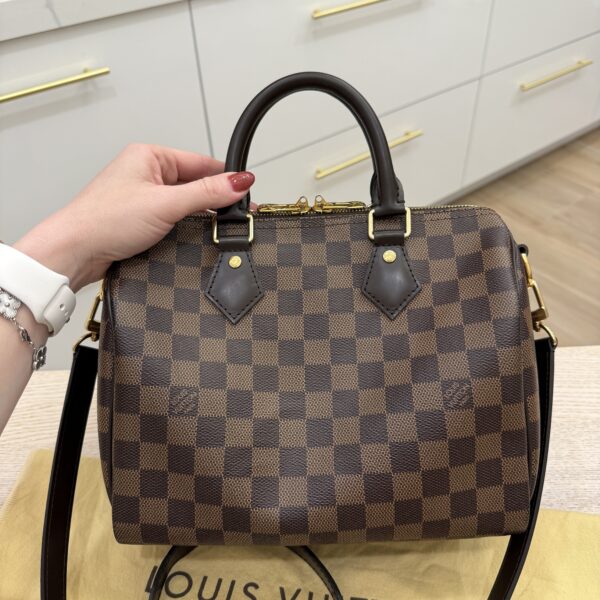 Louis Vuitton Damier Ebene Speedy 25 Bandouliere NM