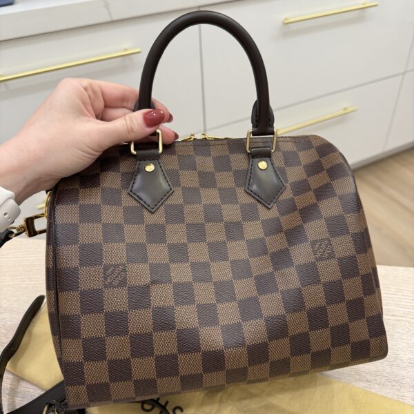 Louis Vuitton Damier Ebene Speedy 25 Bandouliere NM