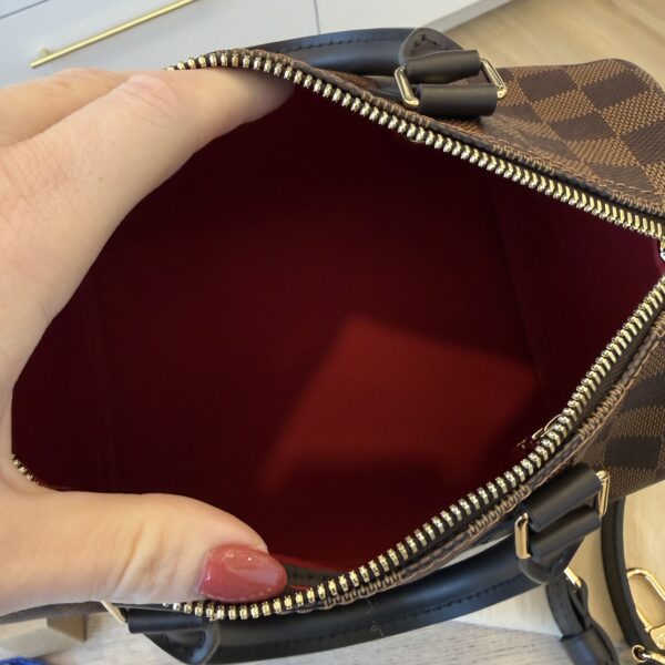 Louis Vuitton Damier Ebene Speedy 25 Bandouliere NM
