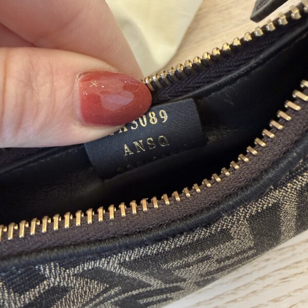 Fendi FF Zucca New Matte Nano Fendigraphy Hobo Charm
