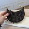Fendi FF Zucca New Matte Nano Fendigraphy Hobo Charm