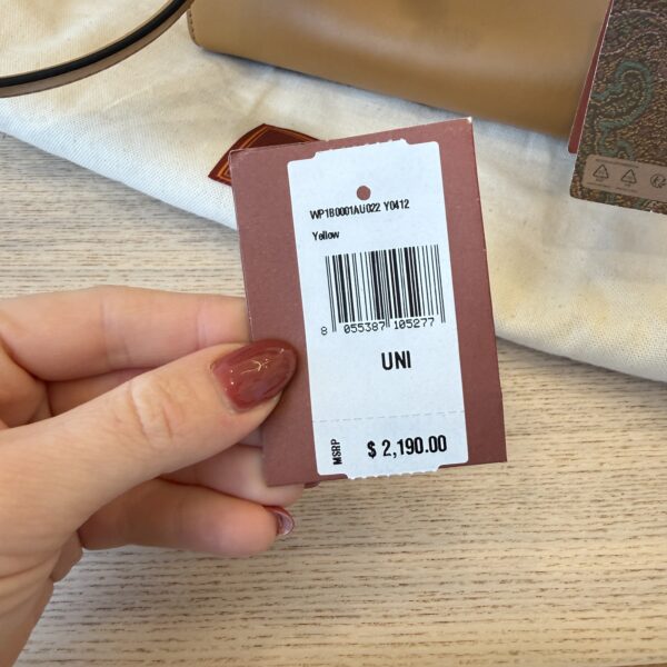 Etro Vela Mini Leather Shoulder Bag