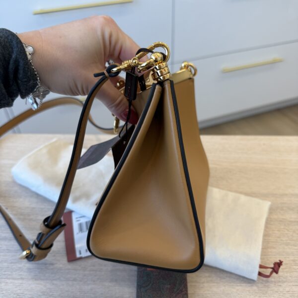 Etro Vela Mini Leather Shoulder Bag