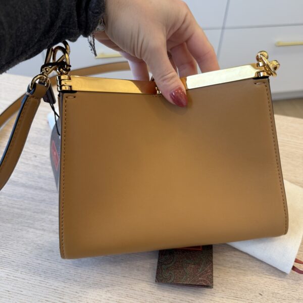 Etro Vela Mini Leather Shoulder Bag