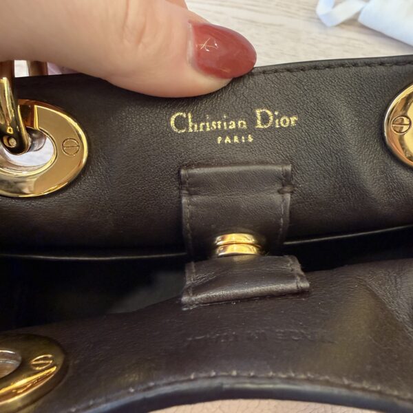 Christian Dior Calfskin Small Diorissimo Tote
